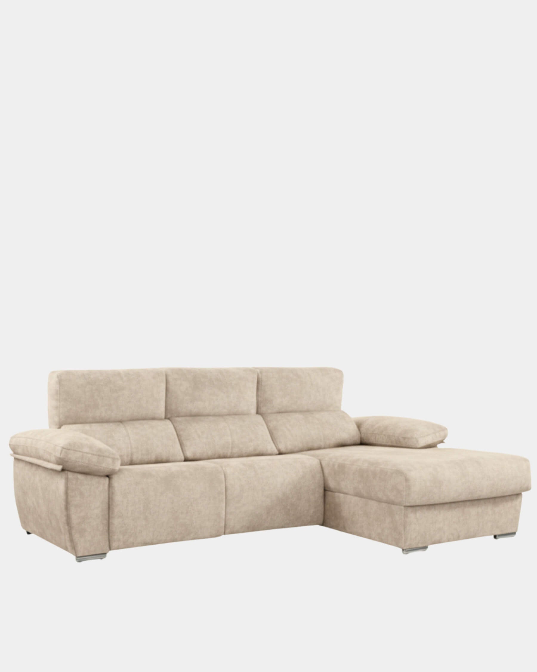 Sofá Chaiselongue Letti crudo