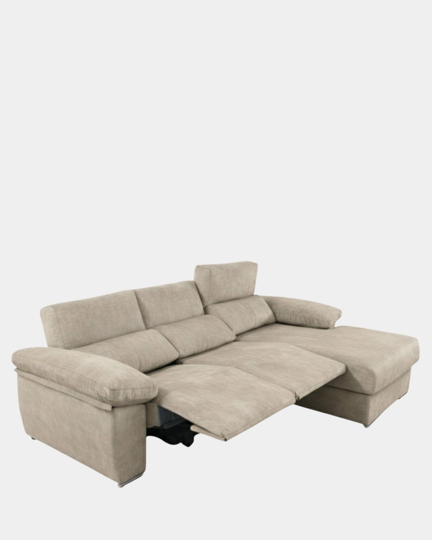 Sofá Chaiselongue Letti crudo