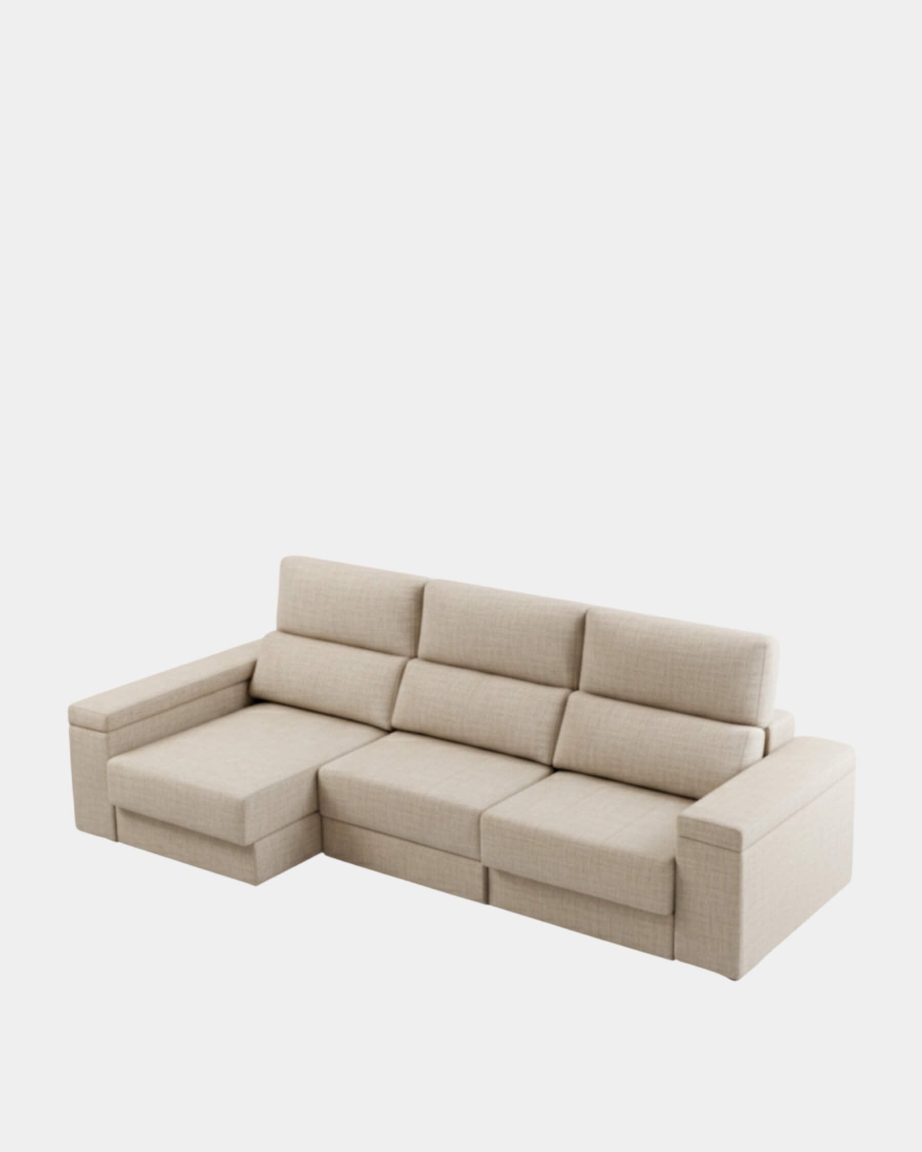 Sofá Chaiselongue Amare Crudo