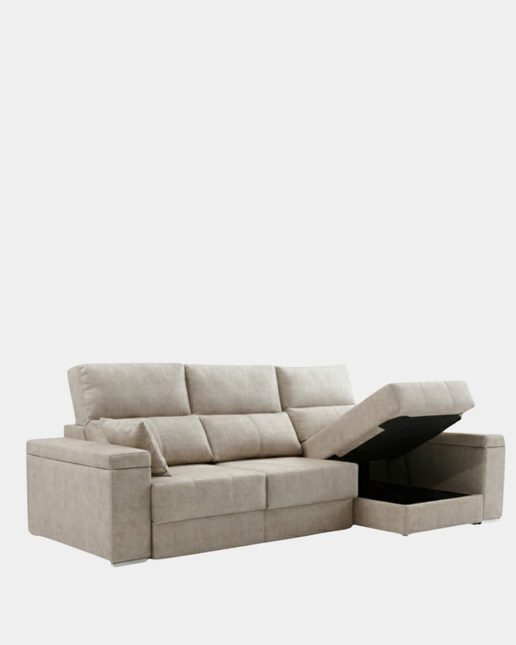 Sofá Chaiselongue Amare Crudo
